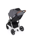 Petite&Mars Sport babakocsi Royal3 Silver - Ultimate Grey