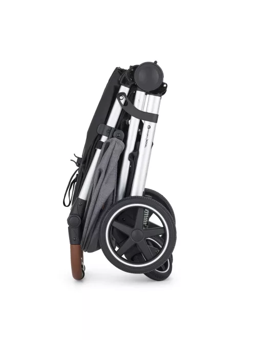 Petite&Mars Sport babakocsi Royal3 Silver - Ultimate Grey