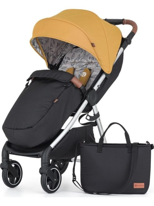 Petite&Mars Sport babakocsi Royal3 Silver - Dense Honey