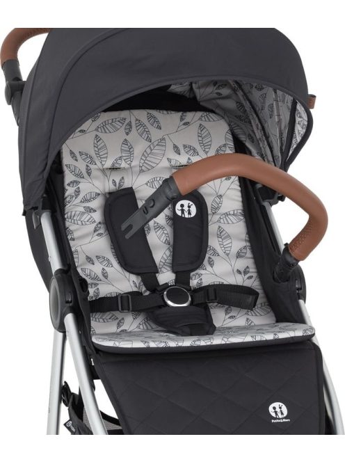 Petite&Mars Sport babakocsi Royal3 Silver - Dense Honey