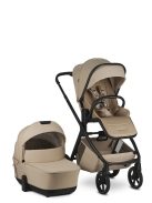 EASYWALKER Kombinált babakocsi Zoey Almond Taupe + CYBEX Aton B2 i-Size + bázis