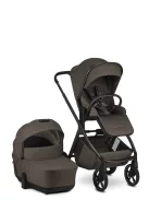 EASYWALKER Kombinált babakocsi Zoey Chestnut Brown + CYBEX Aton B2 i-Size + bázis