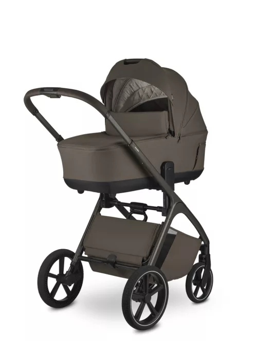 EASYWALKER Kombinált babakocsi Zoey Chestnut Brown + CYBEX Aton B2 i-Size + bázis