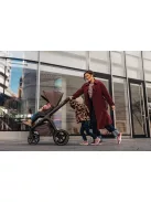 EASYWALKER Kombinált babakocsi Zoey Chestnut Brown + CYBEX Aton B2 i-Size + bázis