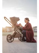 EASYWALKER Kombinált babakocsi Zoey Chestnut Brown + CYBEX Aton B2 i-Size + bázis