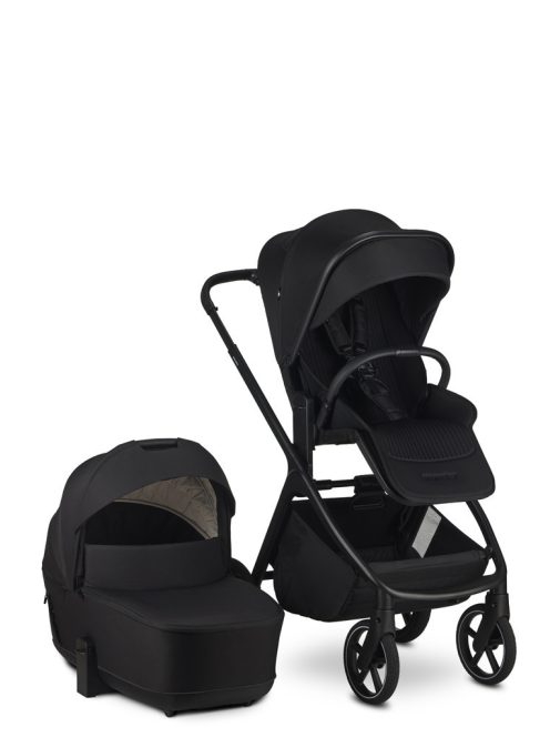 EASYWALKER Kombinált babakocsi Zoey Pure Black + CYBEX Aton B2 i-Size + bázis