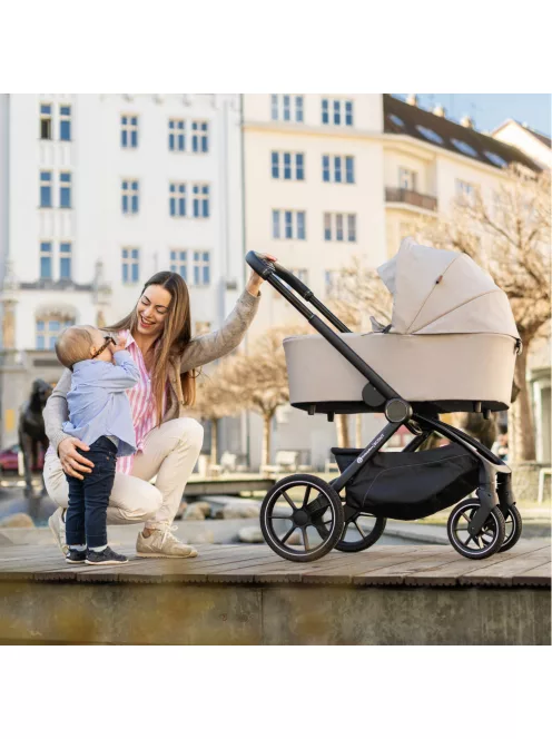 PETITE&MARS Kombinált babakocsi SCOUT 3 az 1-ben + Core Pro i-Size - Soft Mousse 