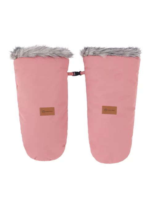 PETITE&MARS Comfy 4v1 téli bundazsák szett + babakocsi kézmelegítő Fjora - Old Rose