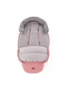 PETITE&MARS Comfy 4v1 téli bundazsák szett + babakocsi kézmelegítő Furry - Old Rose