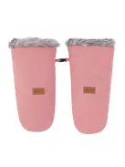 PETITE&MARS Arctic 4v1 téli bundazsák szett + babakocsi kézmelegítő Fjora - Old Rose