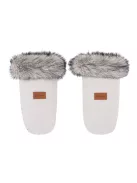 PETITE&MARS Arctic 4v1 téli bundazsák szett + babakocsi kézmelegítő Fjora - Champagne Shower