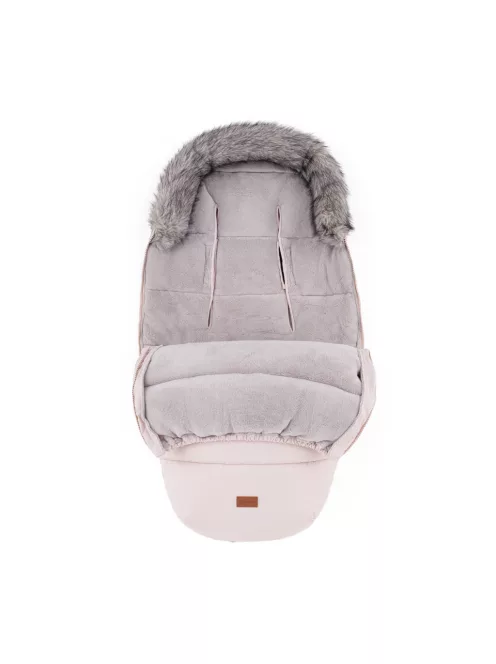 PETITE&MARS Comfy 4v1 téli bundazsák szett + babakocsi kézmelegítő Fjora - Rose Petal