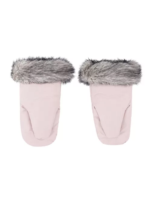 PETITE&MARS Comfy 4v1 téli bundazsák szett + babakocsi kézmelegítő Fjora - Rose Petal