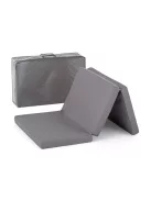PETITE&MARS Utazóágy Koot Lite matraccal Foldie, Dark Grey