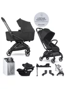 EASYWALKER Babakocsi szett 4 az 1-ben Rockey S + CYBEX Aton B2 i-Size + bázis - Pure Black