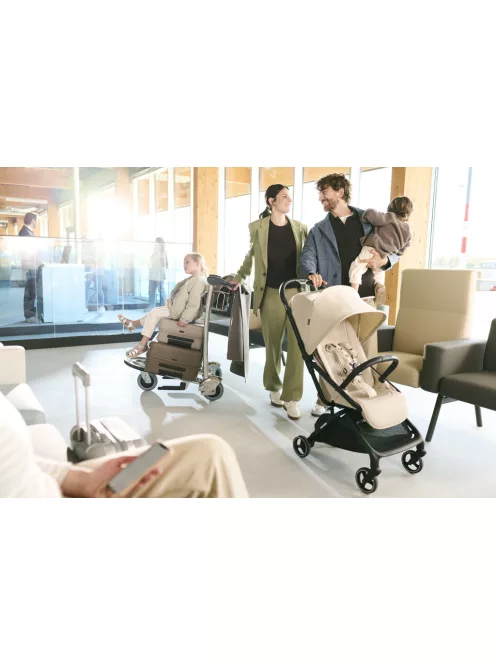 EASYWALKER Babakocsi szett 4 az 1-ben Rockey S + CYBEX Aton B2 i-Size + bázis - Pure Black