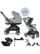 EASYWALKER Babakocsi szett 4 az 1-ben Rockey L + CYBEX Aton B2 i-Size + bázis - Fresh Green