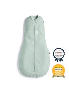   ERGOPOUCH 2 az 1-ben pólya és alvózsák Cocoon Sage 6-12 hó, 8-10 kg, 1 tog