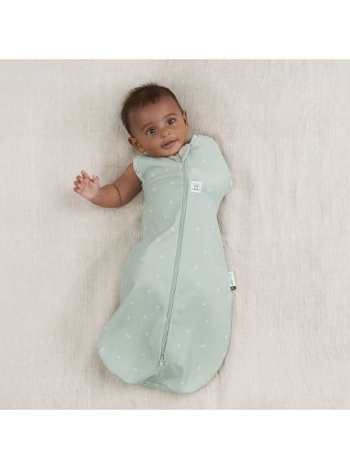 ERGOPOUCH 2 az 1-ben pólya és alvózsák Cocoon Sage 6-12 hó, 8-10 kg, 1 tog
