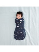 ERGOPOUCH Pólya és hálózsák 2 az 1-ben 0-3 hónap 3-6 kg 2,5 tog - Cocoon Whale