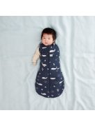 ERGOPOUCH Pólya és hálózsák 2 az 1-ben 0-3 hónap 3-6 kg 2,5 tog - Cocoon Whale