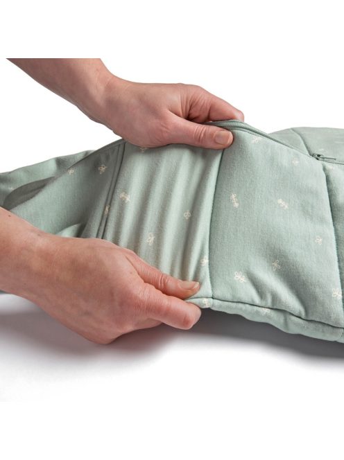 ERGOPOUCH Hálózsák organikus pamut 3-12 hó 6-10 kg 2,5 tog - Jersey Sage