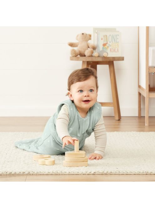 ERGOPOUCH Hálózsák organikus pamut 8-24 hó 8-14 kg 2,5 tog - Jersey Sage