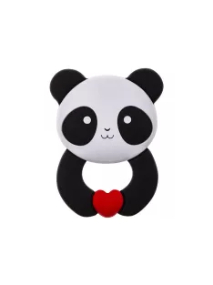 Akuku Szilikon rágóka – Panda