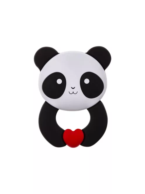 Akuku Szilikon rágóka – Panda