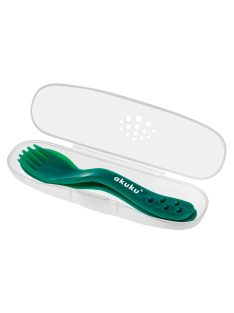 Akuku Evőeszközkészlet tokban – Sötétzöld