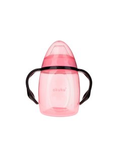 Akuku Csőrös itatópohár 280 ml – Rózsaszín