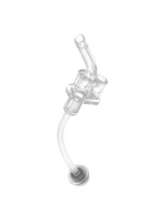   Akuku Szilikon súlyozott szívószál A0033/A0034 poharakhoz