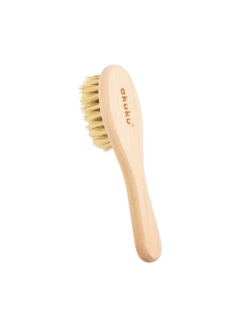 Akuku Fa kefe természetes sörtékkel