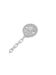 Akuku Cumilánc csipesszel - szürke