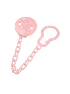 Akuku Cumilánc csipesszel - rózsaszín