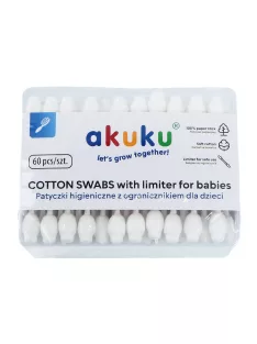 Akuku Baba fültisztító pálcika limiterrel