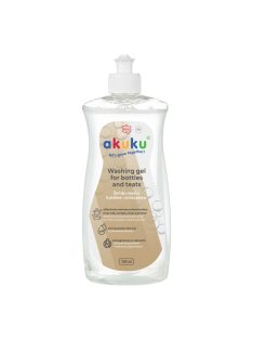 Akuku Cumisüveg- és cumimosó folyadék, 500 ml