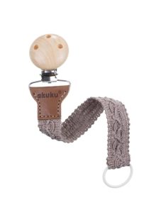 Akuku A0716 - Horgolt cumilánc - taupe bézs