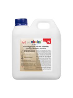   Akuku A0719 - Öko utántöltő csomag cumisüveg- és cumitisztító gélhez – 2 liter