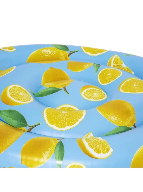 Bestway Citrom formájú és mintájú strandmatrac 176x122cm