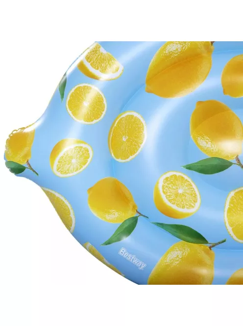 Bestway Citrom formájú és mintájú strandmatrac 176x122cm