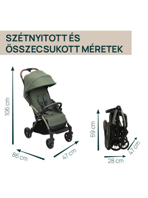 Chicco Goody XPlus babakocsi 22 kg-ig - Twinkle Green