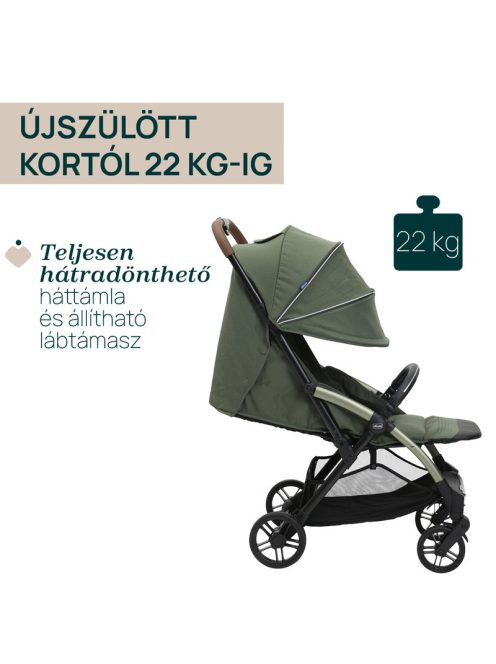 Chicco Goody XPlus babakocsi 22 kg-ig - Twinkle Green