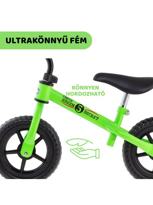 Chicco Futóbicikli Balance Bike Green Rocket 2-5 év