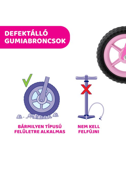 Chicco Futóbicikli Balance Bike Pink Arrow 2-5 év