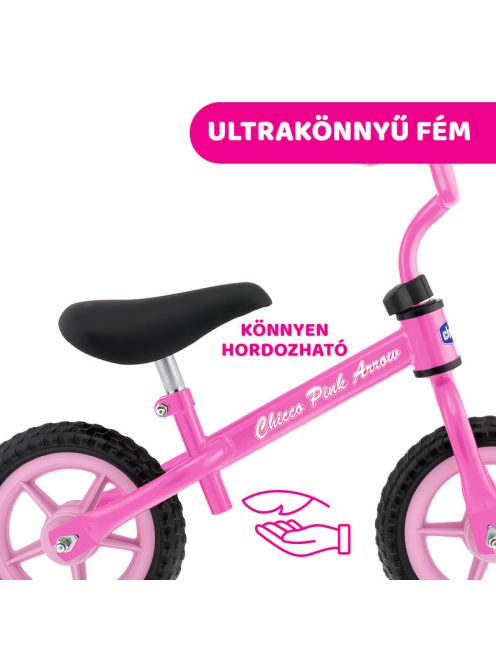 Chicco Futóbicikli Balance Bike Pink Arrow 2-5 év