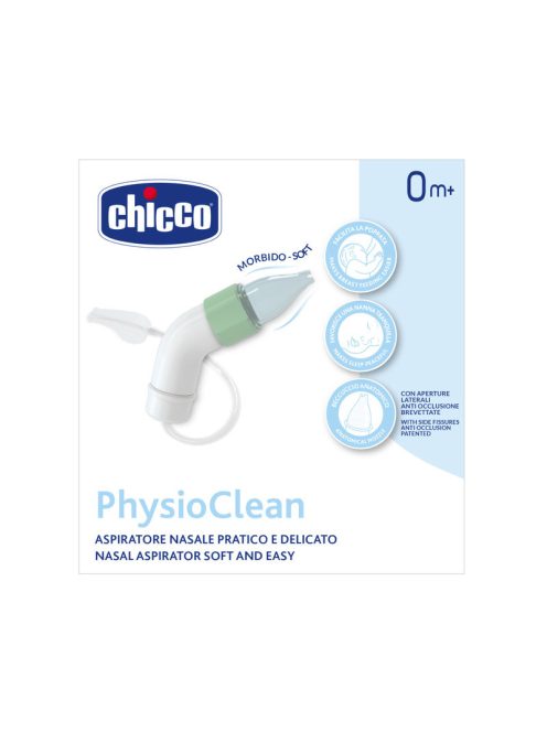 Chicco PhysioClean Orrszívó szívókával, zajtalan