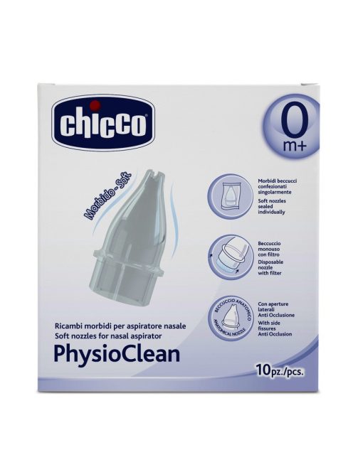Chicco PhysioClean manuális szívósíphoz alkatrész  - 10 db