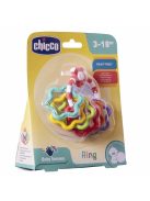 Chicco csörgő-rágóka karikás csillagok