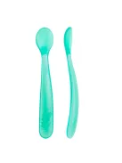 Chicco Szilikon kanál hajlékony fejrésszel 2 db csúszásmentes fogás